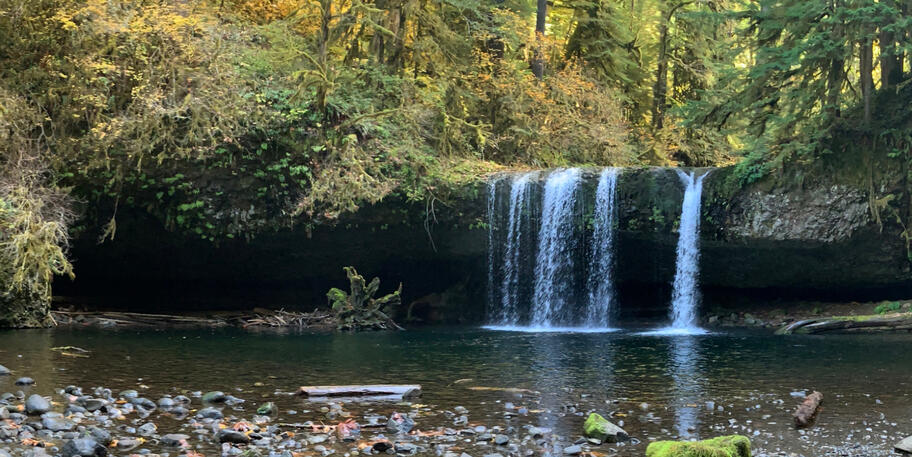 Upper Butte Creek Falls