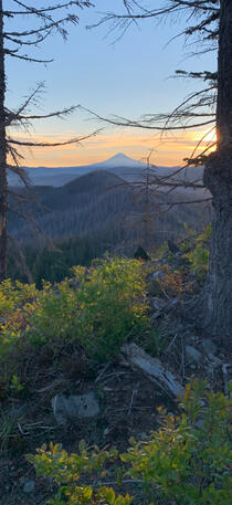 Very top of Wash Creek